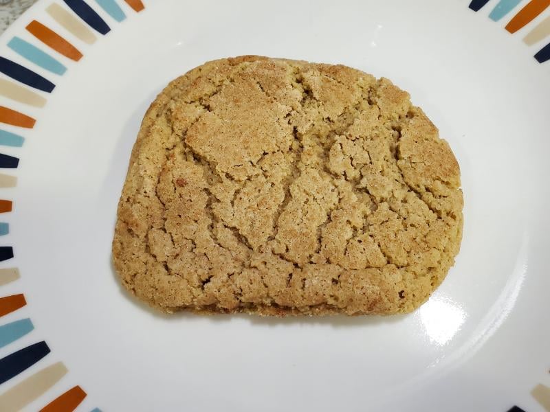 Good Hope Bakery Gluten-Free Snickerdoodle Cookie on a plate
